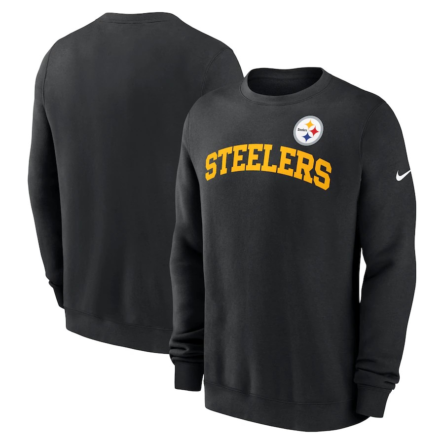Men Pittsburgh Steelers black style 23 NFL 2024 hoodie